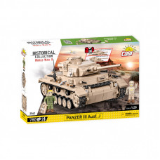 Конструктор Cobi Вторая Мировая Война Танк Panzer III, 780 деталей (COBI-2562)