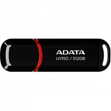 USB флеш накопитель ADATA 512GB UV150 Black USB 3.2 (AUV150-512G-RBK)
