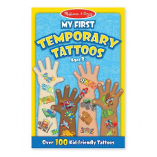 Набор для творчества Melissa&Doug Мои первые временные татуировки, 100 шт., голубые (MD2947)