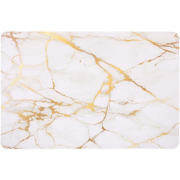 Набір 12 сервірувальних серветок 28x43см підтарільники Marble-109, поліпропілен (112148)