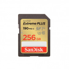Карта памяти SanDisk 256GB SD class 10 UHS-I Extreme PLUS (SDSDXWV-256G-GNCIN)