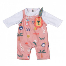 Аксессуар к кукле Zapf Одежда для куклы Baby Born - Комбинезон Джунгли (871669)