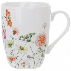 Набір 6 порцелянових кухлів Floral 350мл (110348)