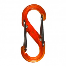 Карабин туристический Nite ize Plastic Carb S Biner Size 4 NI674 Orange (4823082709557)
