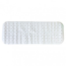 Коврик в ванную комнату на присосках MGZ-0901(White) 35х95 см