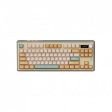 Клавиатура Ajazz AK870 Jasmine Switch Yellow RGB USB/Wireless/Bluetooth UA Brown (AK870-JS-YWG)