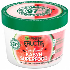 Маска для волос Garnier Fructis Superfood Сочный Арбуз для тонких волос 390 мл (3600542389440)