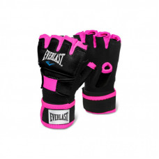 Бинты-перчатки Everlast Evergel Hand Wraps 723791-70-84 Чорні/Рожеві M/L (009283587666)