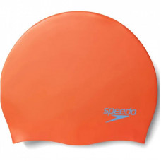 Шапка для плавания Speedo Plain Moud Silc Cap JU помаранчевий, синій 8-7099014570 OSFM (5059937305158)