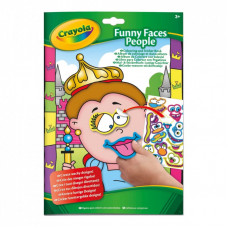 Набор для творчества Crayola Раскраска Забавные люди 24 страницы (04-7349-1)