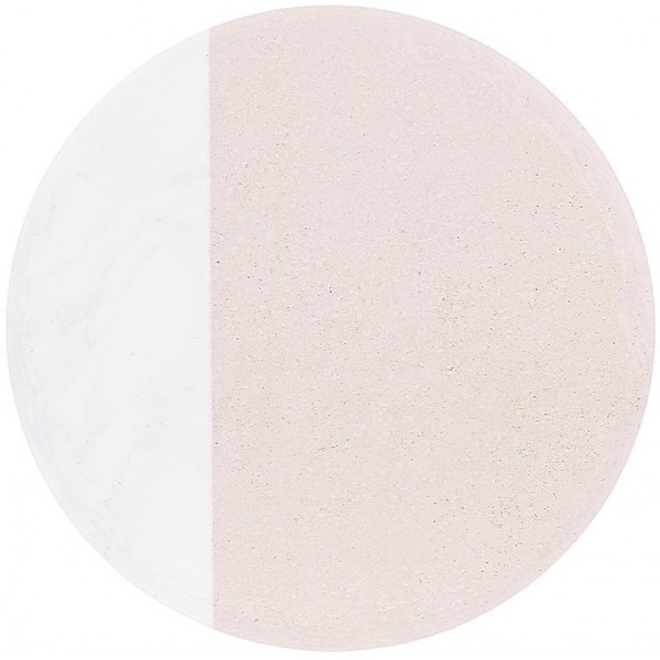 Підставка під гаряче керамічна "Beige Marble" Ø16см на пробковій основі (112158)
