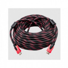 Кабель HDMI - HDMI 25 метров нейлоновая обмотка (116158)