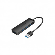 Концентратор Vention USB 3.0 to 4xUSB 3.0 black (CHLBB-SCB)