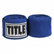 Бинт для спорта Title Boxing Select 180" Semi Elastic Mexican 4.5м Royal (SMHW XL RY)