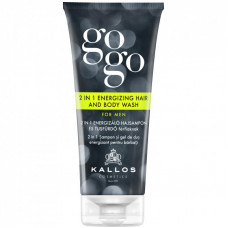 Шампунь Kallos Cosmetics Gogo 2 in 1 Energizing Hair And Body Wash For Men 200 мл (5998889511166)