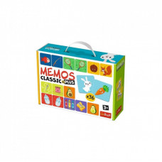 Настольная игра Trefl Мемо Классическое. Логика (Memos Classic&plus Logika) (02272)