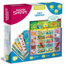 Настольная игра Kiddi Smart электронная логическая - Викторина Мир животных (157-A-001-UA)