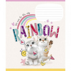 Тетрадь ученическая "I love you" 012-3295K-1 в клетку, 12 листов