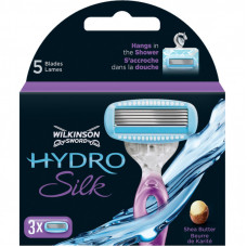 Сменные кассеты Wilkinson Sword Hydro Silk 3 шт. (4027800006007)