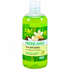 Гель для душа Fresh Juice Lemongrass & Vanilla 500 мл (4823015933813)