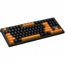 Клавиатура Aula F3032 Keycaps plus 21 Dark Yellow Keys KRGD Brown USB UA Black (6948391201740)