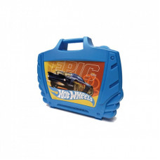 Автотрек Hot Wheels Игровой гараж с дорожками для хранения машинок (HWCC16)
