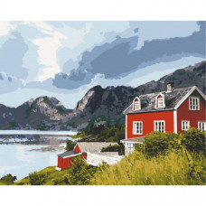 Картина по номерам. Art Craft "Фьорды Норвегии" 40х50 см 10569-AC