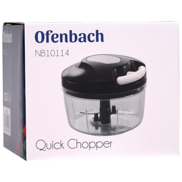 Подрібнювач струнний Ofenbach для продуктів Ø11х10см механічний (109568) Подрібнювач струнний Ofenbach для продуктів Ø11х10см механічний (109568)
