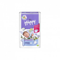 Подгузник Bella Baby Happy newborn 2-5кг 42 шт (5900516600693)