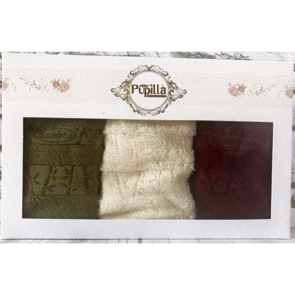 Набір 3 кухонних рушника Pupilla Bamboo Erden 30х50см (113968)