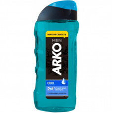 Гель для душа ARKO Men 2 in 1 Cool 260 мл (8690506490867)