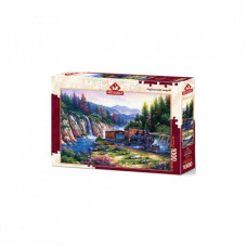 Пазл ART PUZZLE Путешествие на поезде, 1000 элементов (4233)