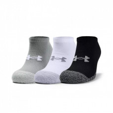 Носки Under Armour 1346755-035 Heatgear No Show 3 пари Сірий LG (192810581999)