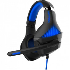 Наушники Microlab G6 3.5mm/USB Black/Blue (G6B)