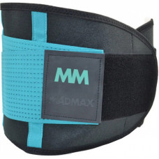 Пояс компрессионный MadMax MFA-277 Slimming and Support Belt black/turquoise S (MFA-277-TRQ_S)