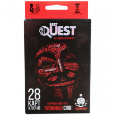 Карточная квест-игра "BEST QUEST" (укр.) BQ-01-01-04U ( BQ-01-01U)