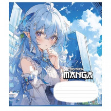 Тетрадь ученическая "Manga style" 024-3323K-2 в клетку, 24 листов