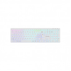 Клавиатура Canyon HKB-W11 Slim Dual Mode Wireless/Bluetooth RGB UA White (CNS-HBTK11W)
