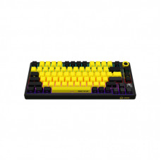 Клавиатура Lorgar KBP7075W Pro RGB Wireless/Bluetooth/USB UA Black/yellow (LRG-KBP7075W-YL-US)