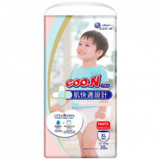 Подгузники GOO.N Plus Трусики для детей 12-20 кг размер XL 38 шт (21000633)