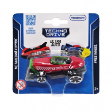 Игровая мини-машинка Ultra Auto TechnoDrive 250321W-5 металлический корпус