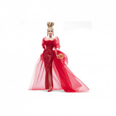 Кукла Barbie коллекционная Signature Ruby Red 80-летие (JBJ17)