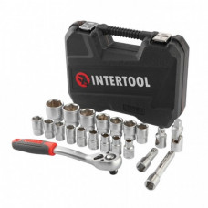 Набор инструментов 1/2" 21од INTERTOOL ET-9021 в кейсе (135678)