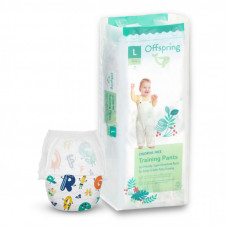 Подгузники Offspring Трусики ABC Dance размер L 9-14 кг 36 шт (DP-OI-FAP-L36P-ABC)