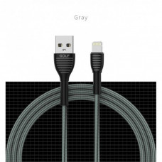 Шнур для зарядки для Iphone - USB GOLF GC-74 кабель 1 метр Чёрный (101978)