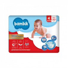 Подгузники Bambik Maxi 4 (7-18 кг) 36 шт (43406520)