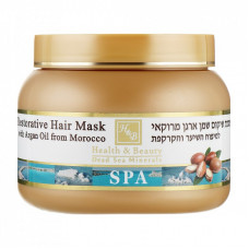 Маска для волос Health and Beauty Для сухих поврежденных волос с маслом марокканской аргании 250 мл (7290011843281)