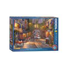 Пазл Eurographics Французская улочка Доминик Дэвисон, 1000 элементов (6000-0961)