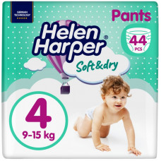 Подгузники Helen Harper Soft&Dry Maxi Размер 4 (9-15 кг) 44 шт (5411416031703) (271440)