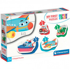 Пазл Clementoni 4 в 1 Средства транспорта, серия My First Puzzles (20811)